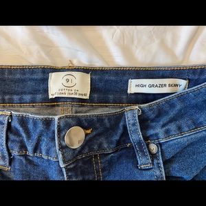 Cotton on high rise vintage jeans